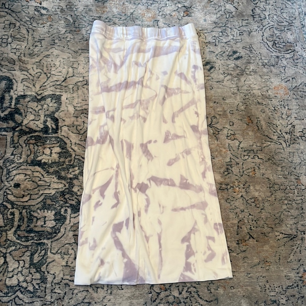 Helmut Lang long cotton skirt